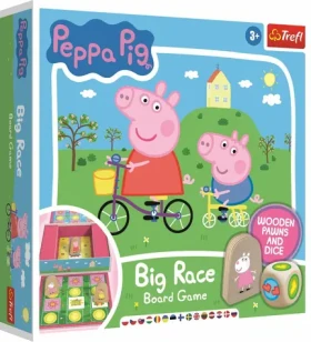 Trefl - Hra - Prasiatko Peppa: Veľký závod