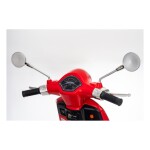 Mamido Detský elektrický skúter Vespa ROMA červený