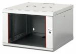 Equip Pro Mount svetlo šedá / Nástenný rozvádzač / 19" / 7U / 600x600 mm / pasívne chladenie / sklenené dvere (EPM-07-6060-G-CBAA)