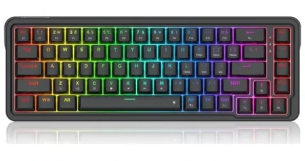 Redragon K709-RGB NOVA čierna / Herná klávesnica / mechanická / Dragon Growl / RGB / USB / US (K709-RGB)