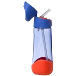 B.box Fľaša na pitie so slamkou 600 ml - Superman EUR