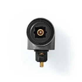 Nedis Adaptér Toslink (M) - Toslink (F) sivá / 90° uhol (CATB25920GY)