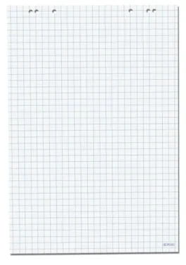 Herlitz Flipchartový blok / kockovaný / 5ks (10834141)