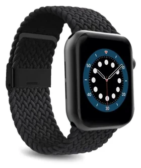 Puro Loop 42/44/45/49 mm čierna / Remienok pre Apple Watch / Nylon (AW44LOOPBLK)
