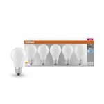 OSRAM LED BASE Classic E27 žiarovky 5 ks / 6,5 W / 4000 K (O5466531)