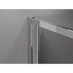MEXEN - Exo skladacie sprchové dvere 120, transparent, chróm 816-120-000-01-00