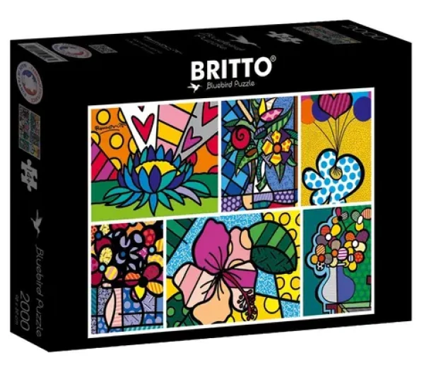 BlueBird Puzzle Koláž: Kvety