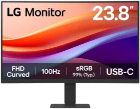 23.8" LG 24U421A-B čierna / VA / 16:9 / 1920x1080 / 5ms / 100Hz / 250cd/m2 / 3000:1 / HDMI (24U421A-B.AEUQ)