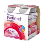 FORTIMEL Diacare jahoda 4 x 200 ml - Fortimel DiaCare s jahodami por.sol.4 x 200 ml