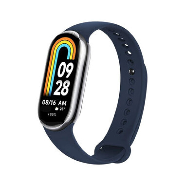 FIXED Silicone Strap Silikónový remienok pre XIAOMI Mi Band 8 modrá (FIXSSTB-1176-BL)