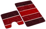 Kúpeľňová sada - AVANGARD 60x100+60x50 700/114 červené srdce