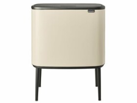 Brabantia Bo Touch Odpadkový kôš na triedený odpad 11 + 23 L béžová / 54 x 68 x 31.5 cm (201585)