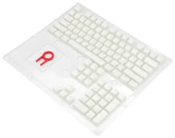 Redragon A130 PBT Doubleshot biela / kryty klávesov / 104 ks / US (A130 White)