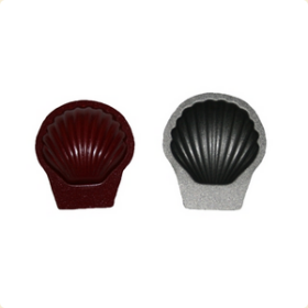 Formička mušľa teflónová 20 ks 30x30 mm - Smolík - Smolík