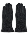 Noviti RW036 Dámske elegantné rukavice černá 24 cm