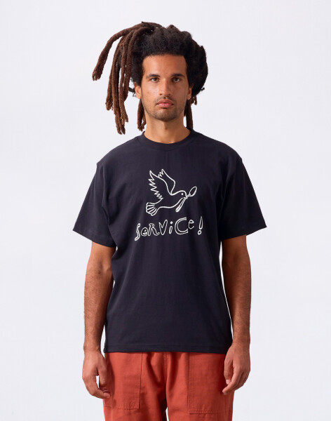 Service Works Dove Tee Black XL