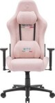 Arozzi Onex Short Pile Linen; Metal; Nylon base | Gaming Chairs | ONEX STC | Pink