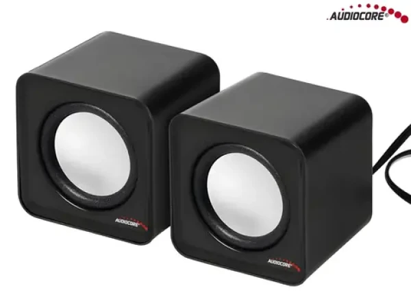 AC870B reproduktory 6W čierne / Reproduktory / 2.0 / USB / 3,5 mm jack (AC870B)
