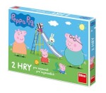 Dino Peppa Pig Poď sa hrať a šmykľavky