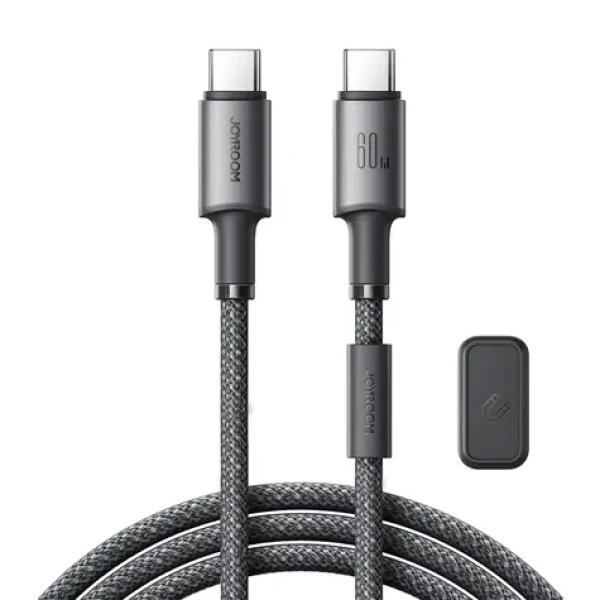 Joyroom S-A50 Unlimited Series Nabíjací kábel USB-C(M) - USB-C(M) 60W 1.2m sivá (6956116728830)
