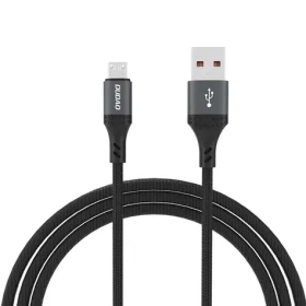 Dudao Dátový kábel L3SM / USB-A / micro USB 3A / 1.2m / čierna (181519)