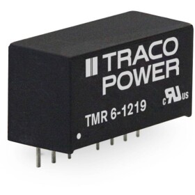 TracoPower TMR 6-0522 DC / DC menič napätia, DPS 5 V/DC 12 V/DC, -12 V/DC 250 mA 6 W Počet výstupov: 2 x; TMR 6-0522