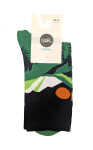 Gatta U94.N03 Klasické vzorované ponožky 39-47 zelená 39-41