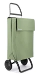 Rolser Jean Tweed 2 zelená / Nákupná taška na kolieskach / 2 kolieska / objem 43 l / nosnosť 50 kg