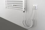 AQUALINE - DIRECT-E elektrické vykurovacie teleso, rovné, 450x960 300 W, biela ILE94T