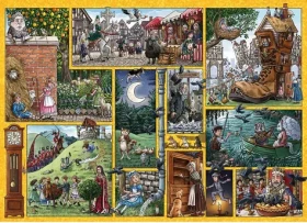 GIBSONS Puzzle Riekanky naprieč časom