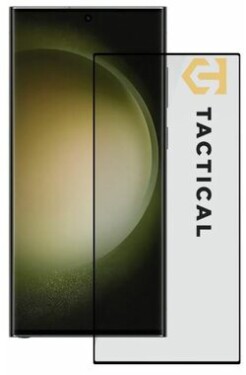 Tactical Glass Shield 5D sklo pre Samsung Galaxy S23 Ultra čierna (8596311206283)