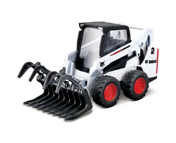 Bburago FARMLAND Bobcat nakladač s drapákom