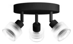Horen 3x5W čierna, na doske / LED bodové svietidlo (SKL000532619)
