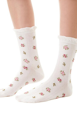 Dámske ponožky - Planéta Zem 017 ecru 35-37