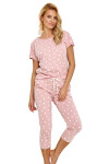 Dámske pyžamo 2860 Chloe pink - TARO Růžová M