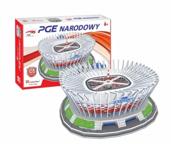 CubicFun Puzzle 3D Národný štadión vo Varšave