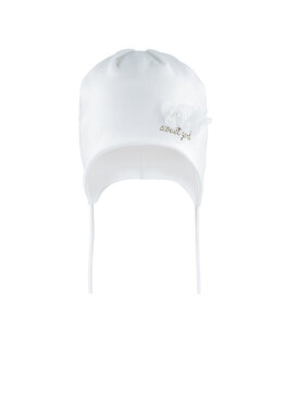 Dievčenská čiapka AJS 50-002 losos 40-42 cm