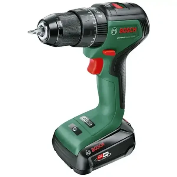 BOSCH UniversalImpact 18V-60 / Aku príklepový skrutkovač / 18V / 1900 ot-min / 1x 2.0Ah (06039D7101)