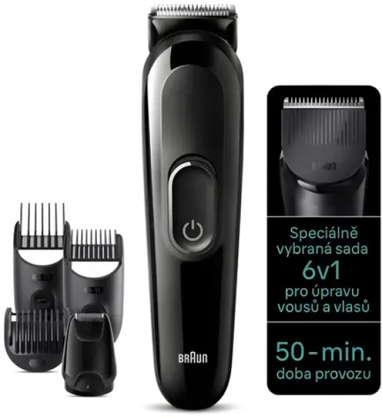 Braun MGK3410 čierna / Zastrihávač / 6v1 / Style Kit (MGK3410)