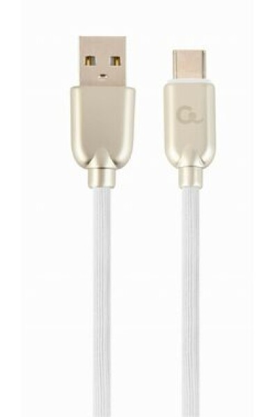 Gembird CC-USB2R-AMCM-2M-W USB-C kábel biela / 1x USB-C (M) / 1x USB-A (M) / 2m (CC-USB2R-AMCM-2M-W)