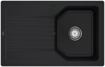 VILLEROY & BOCH VILLEROY & BOCH - Keramický drez Villeroy &amp; Boch Linara 45, 338401R7 Pure Black 338401R7