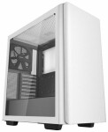 DEEPCOOL CK500 biela / E-ATX / 2xUSB 3.0 + 1xUSB-C / 2x140 mm / bez zdroja / priehľadná bočnica (R-CK500-WHNNE2-G-1)