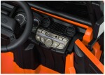 Mamido Detské elektrické autíčko Land Rover Defender 110 SVX Concept oranžové