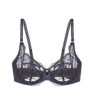 Dámska podprsenka Wild Peony Florale Bra W - GRAY - sivá 00DK - TRIUMPH GRAY 75C