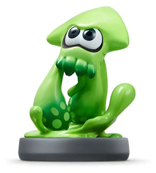 Nintendo Amiibo Splatoon Squid / Herná postavička s NFC / Nintendo Switch, Wii U, 3DS