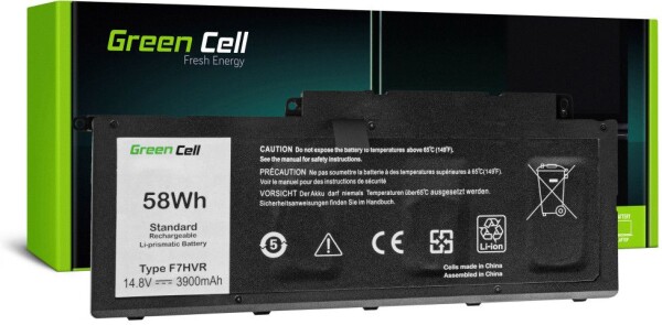 Green Cell F7HVR do Dell Inspiron 15 7537 17 7737 7746, Dell Vostro 14 5459 (DE112)