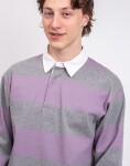 Gramicci Langdon Rugby Shirt HEATHER/PURPLE L