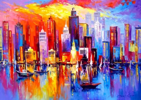 ENJOY Puzzle Večerné New York