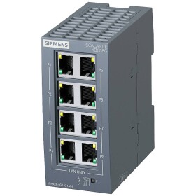 Siemens 6GK5008-0GA10-1AB2 priemyselný ethernetový switch 10 / 100 / 1000 MBit/s; 6GK50080GA101AB2