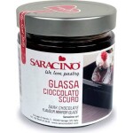 Zrkadlová poleva tmavá čokoláda 350 g - Saracino - Saracino